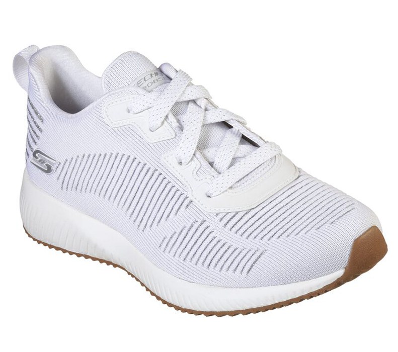 Skechers Bobs Sport Squad - Glam League - Womens Sneakers White [AU-YZ9323]